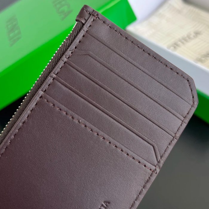 BOTTEGA VENETA BV 805827 縦型カードケース 細編み小牛皮 12x7x0.5cm サイズ:12x7x0.5cm
