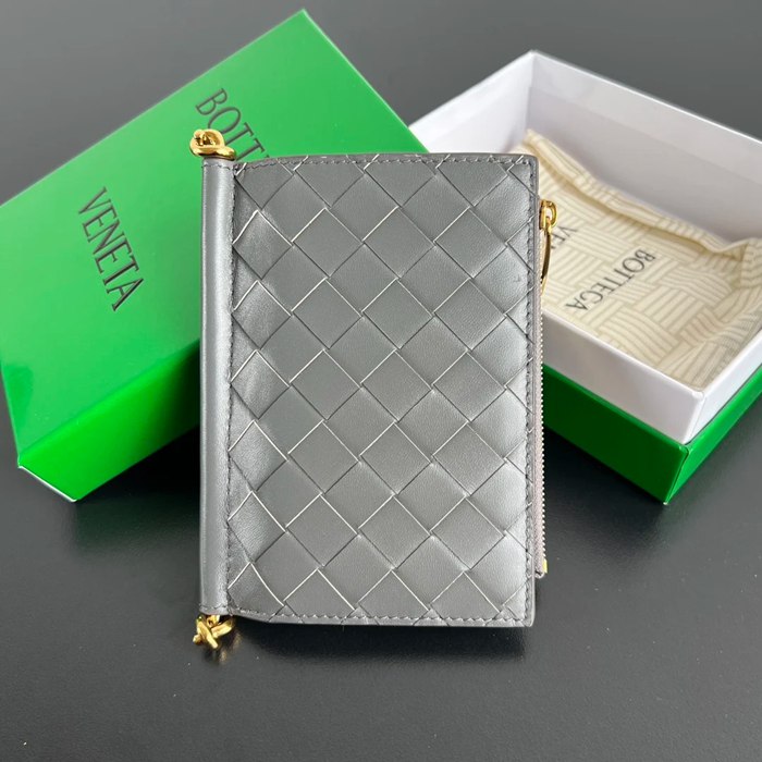 BOTTEGA VENETA BV 806078 ソリスティス 二つ折り財布 14.5x11cm サイズ:14.5x11cm