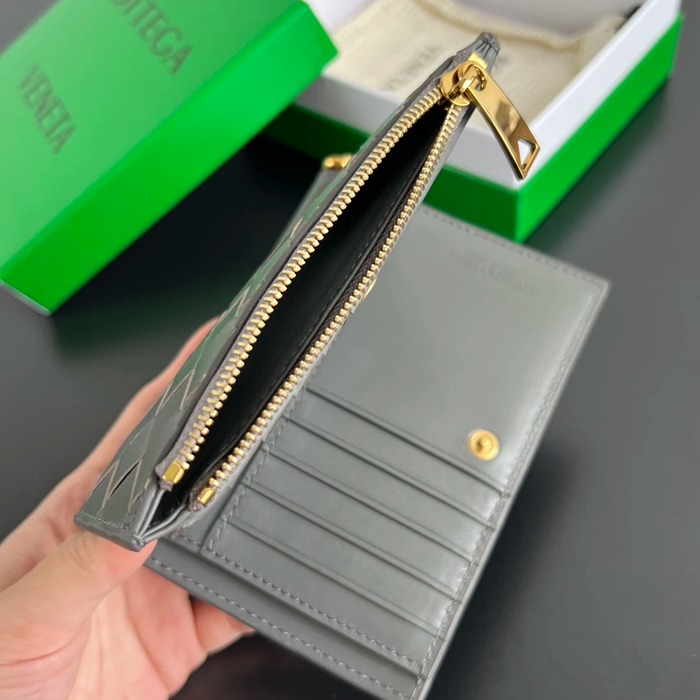 BOTTEGA VENETA BV 806078 ソリスティス 二つ折り財布 14.5x11cm サイズ:14.5x11cm