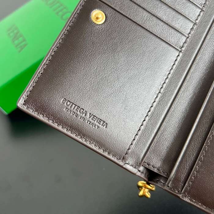 BOTTEGA VENETA BV 806078 ソリスティス 二つ折り財布 14.5x11cm サイズ:14.5x11cm