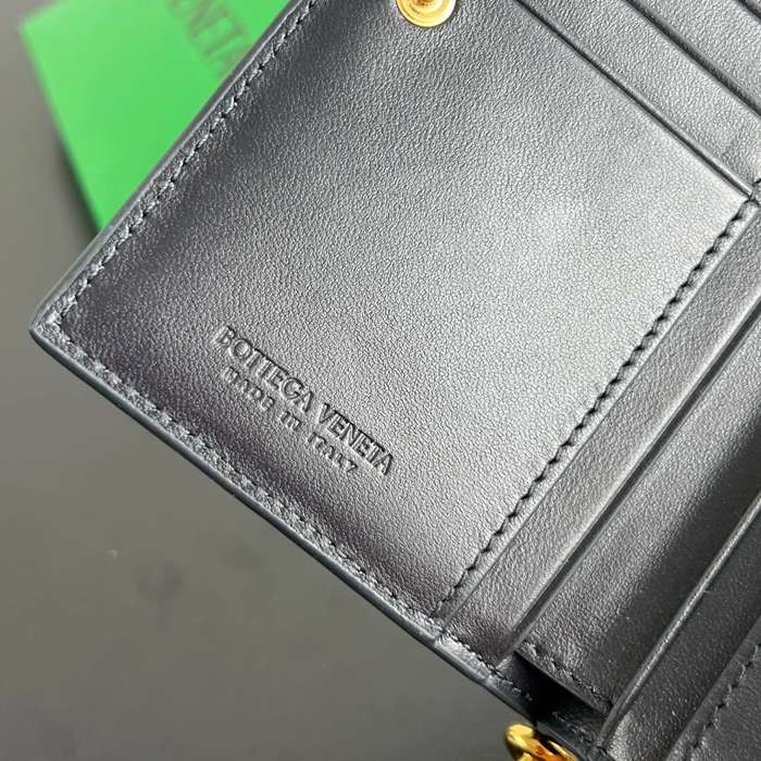BOTTEGA VENETA BV 806078 ソリスティス 二つ折り財布 14.5x11cm サイズ:14.5x11cm