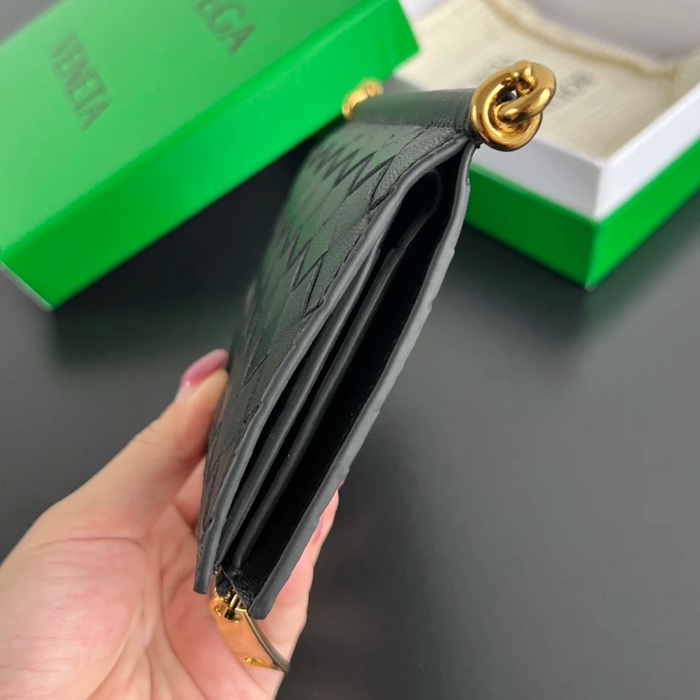 BOTTEGA VENETA BV 806078 ソリスティス 二つ折り財布 14.5x11cm サイズ:14.5x11cm