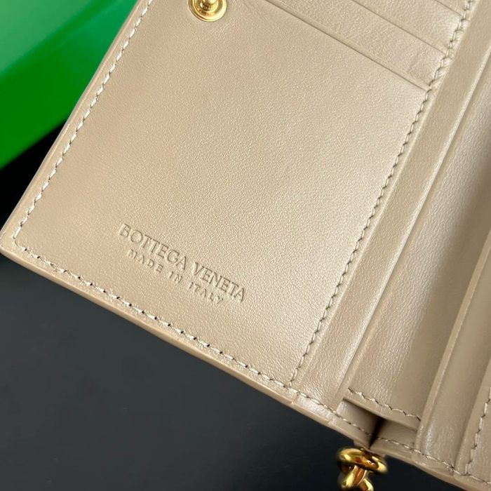 BOTTEGA VENETA BV 806078 ソリスティス 二つ折り財布 14.5x11cm サイズ:14.5x11cm