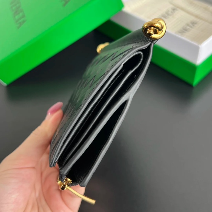 BOTTEGA VENETA BV 788055 ソリスティス 二つ折り財布 11.5x10cm サイズ:11.5x10cm