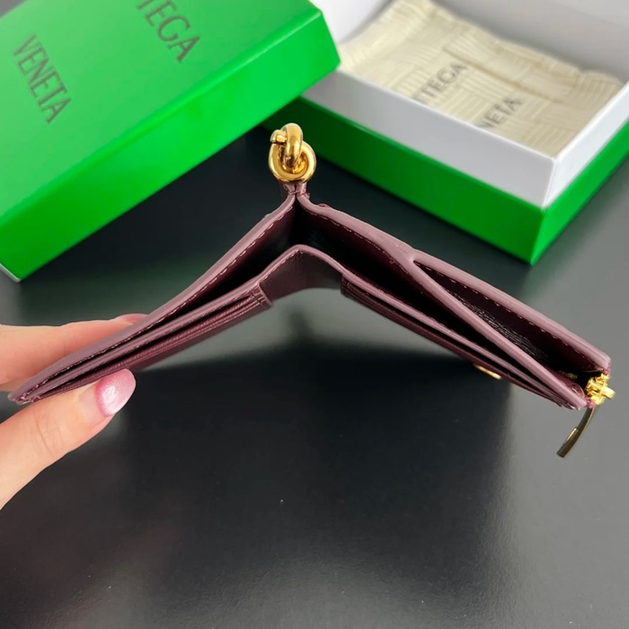 BOTTEGA VENETA BV 788055 ソリスティス 二つ折り財布 11.5x10cm サイズ:11.5x10cm