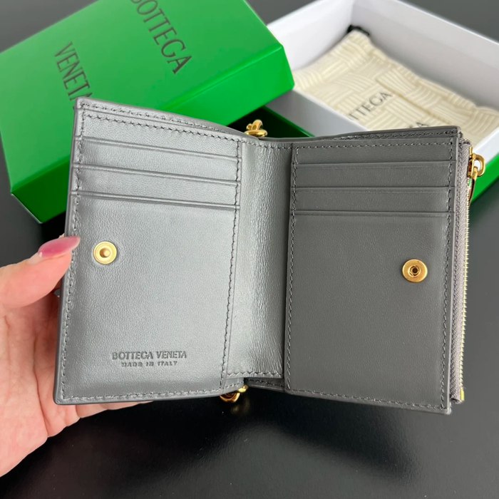 BOTTEGA VENETA BV 788055 ソリスティス 二つ折り財布 11.5x10cm サイズ:11.5x10cm