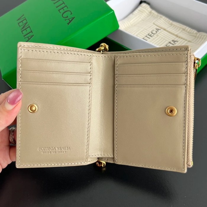 BOTTEGA VENETA BV 788055 ソリスティス 二つ折り財布 11.5x10cm サイズ:11.5x10cm