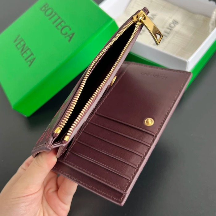 BOTTEGA VENETA BV 806078 ソリスティス 二つ折り財布 14.5x11cm サイズ:14.5x11cm