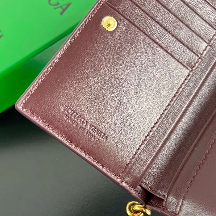 BOTTEGA VENETA BV 806078 ソリスティス 二つ折り財布 14.5x11cm サイズ:14.5x11cm