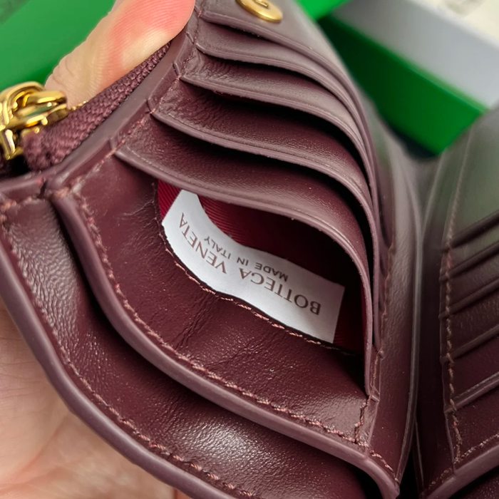 BOTTEGA VENETA BV 806078 ソリスティス 二つ折り財布 14.5x11cm サイズ:14.5x11cm