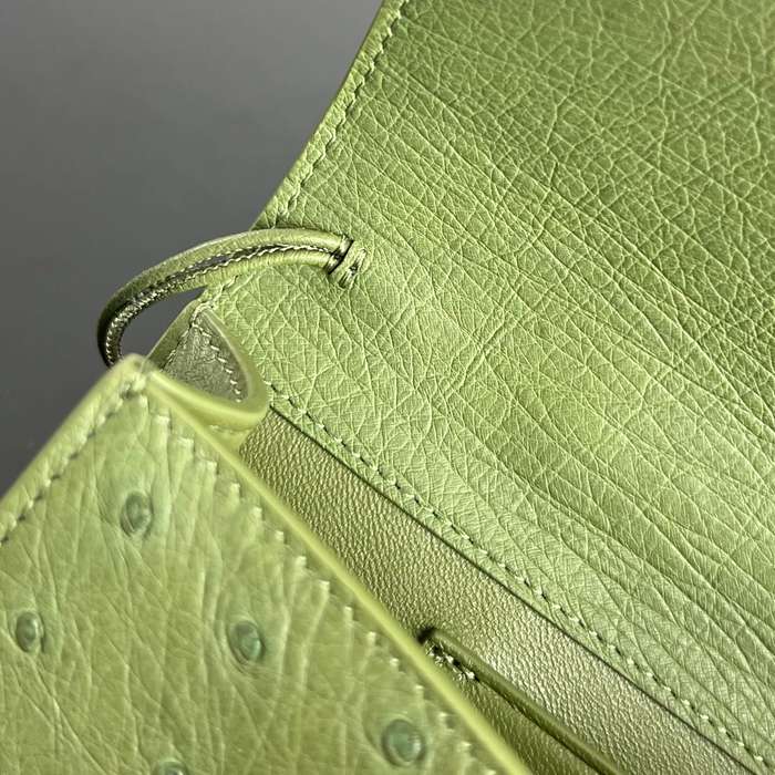 BOTTEGA VENETA BV 805241 アンディアーモ クラッチバッグ ダチョウ革 31x13cm サイズ:31x13cm