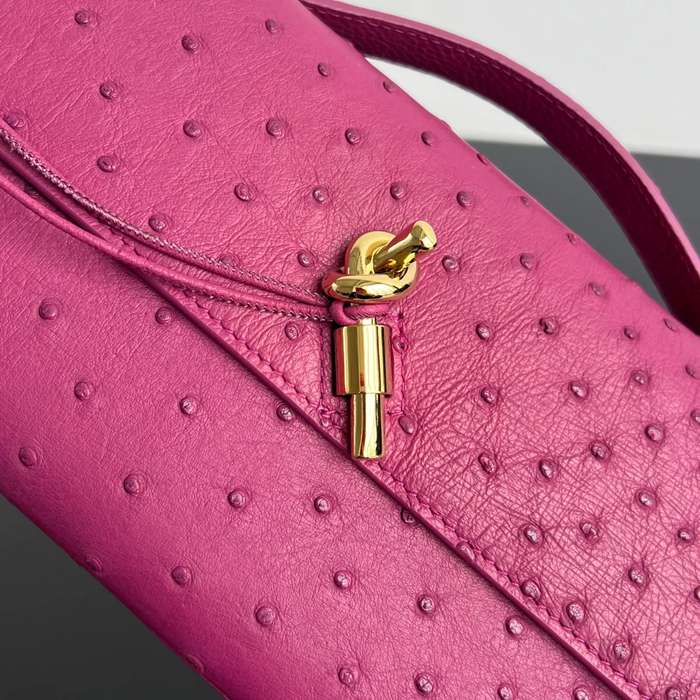 BOTTEGA VENETA BV 805241 アンディアーモ クラッチバッグ ダチョウ革 31x13cm サイズ:31x13cm