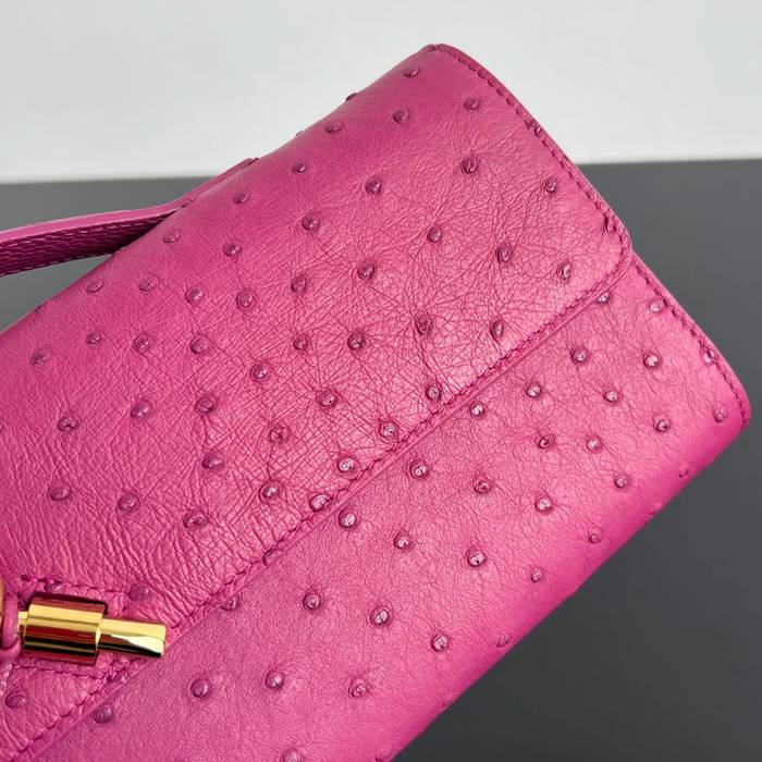 BOTTEGA VENETA BV 805241 アンディアーモ クラッチバッグ ダチョウ革 31x13cm サイズ:31x13cm