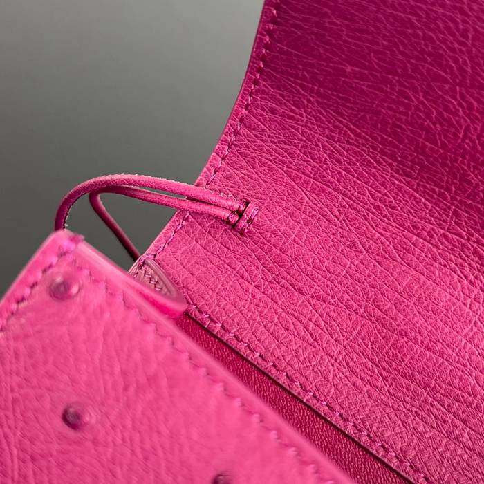 BOTTEGA VENETA BV 805241 アンディアーモ クラッチバッグ ダチョウ革 31x13cm サイズ:31x13cm