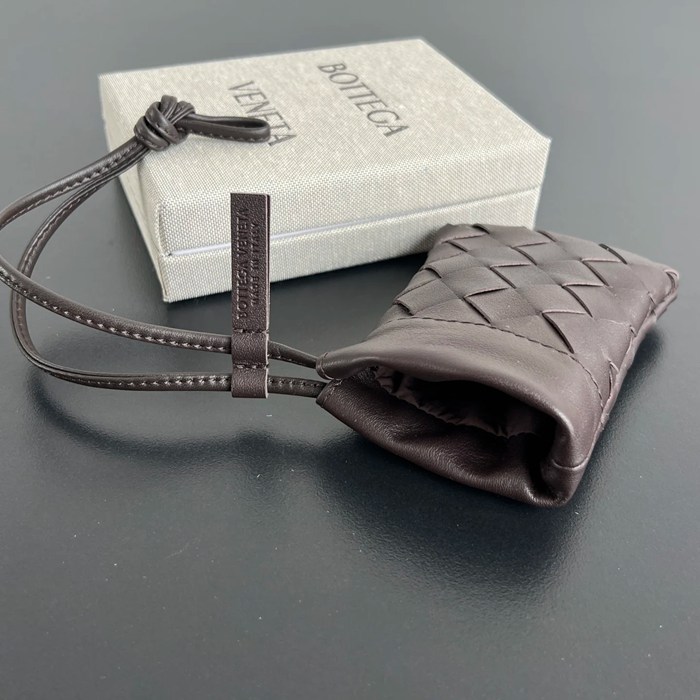 BOTTEGA VENETA BV 843903 カードケース 編み羊皮 マルチカラー 11x8.5cm サイズ:11x8.5cm