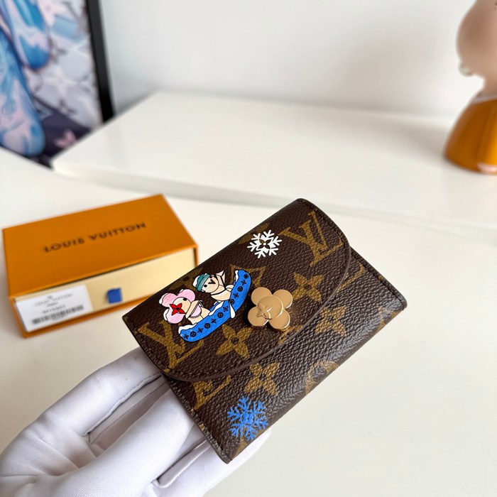 LOUIS VUITTON M15323 ロザリーゼロ財布 ヴィヴィエンヌ サイズ:11x8x2.5cm