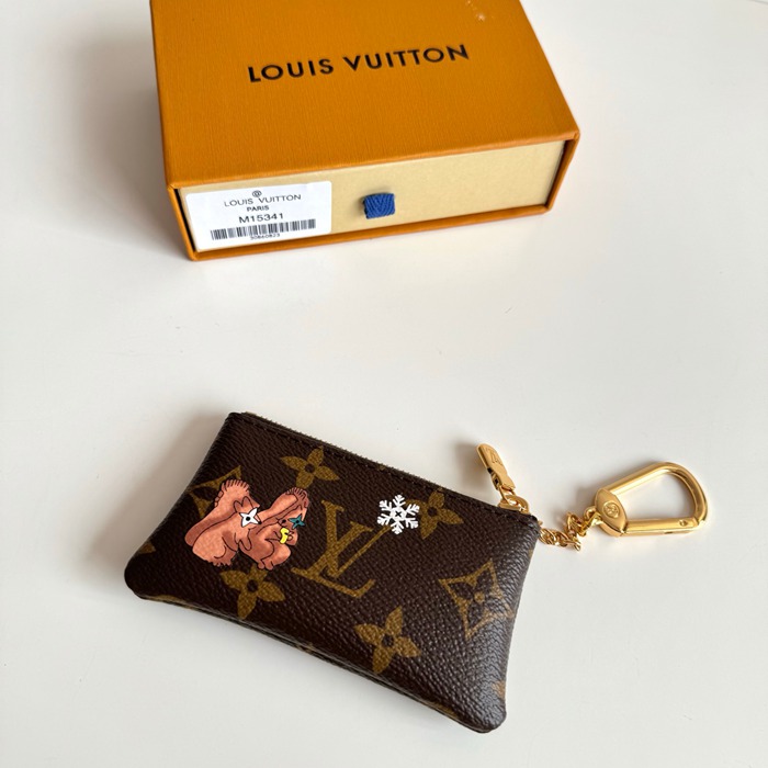LOUIS VUITTON M15341 キーゼロ財布 ヴィヴィエンヌ サイズ:12x7x1.5cm