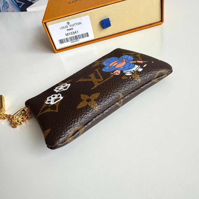 LOUIS VUITTON M15341 キーゼロ財布 ヴィヴィエンヌ サイズ:12x7x1.5cm