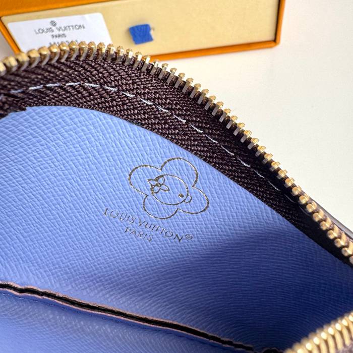 LOUIS VUITTON M15341 キーゼロ財布 ヴィヴィエンヌ サイズ:12x7x1.5cm
