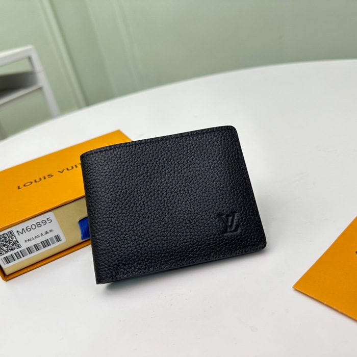 LOUIS VUITTON M58189 マルチプル短財布 LVエアログラム ベージュ サイズ:11.5x9x1.5cm