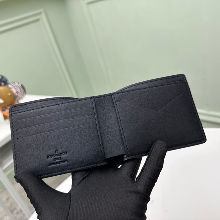 LOUIS VUITTON M58189 マルチプル短財布 LVエアログラム ベージュ サイズ:11.5x9x1.5cm