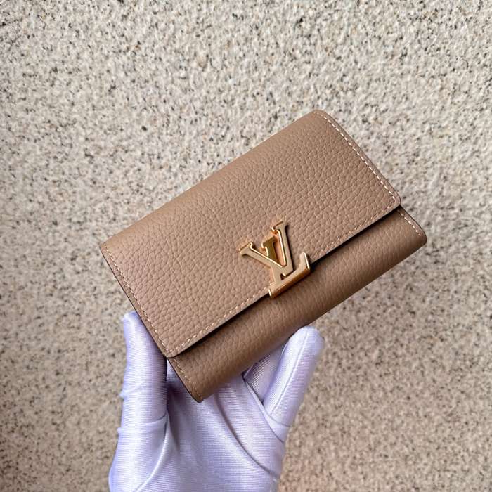 LOUIS VUITTON M62157 カピシーヌコンパクト長財布 トーリヨン ベージュ サイズ:13.5x9cm