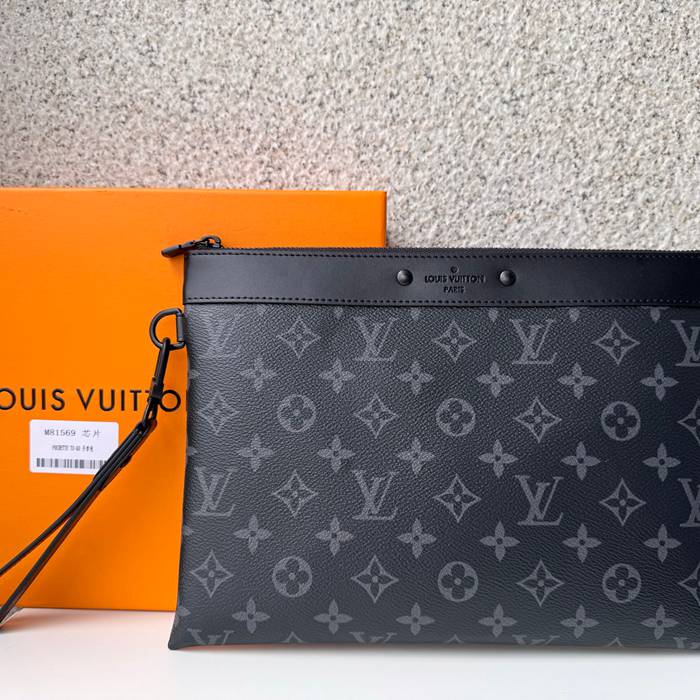 LOUIS VUITTON M81569 ポシェット トゥゴー モノグラムエクリプス サイズ:30x21.5cm