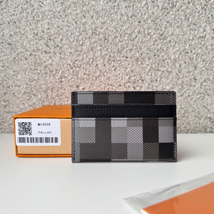 LOUIS VUITTON M14929 カードケース ダモフラージュ サイズ:11x1.5cm