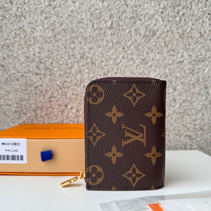 LOUIS VUITTON M83676 ノアコンパクト長財布 モノグラム ピンク サイズ:11x8.5x1.5cm