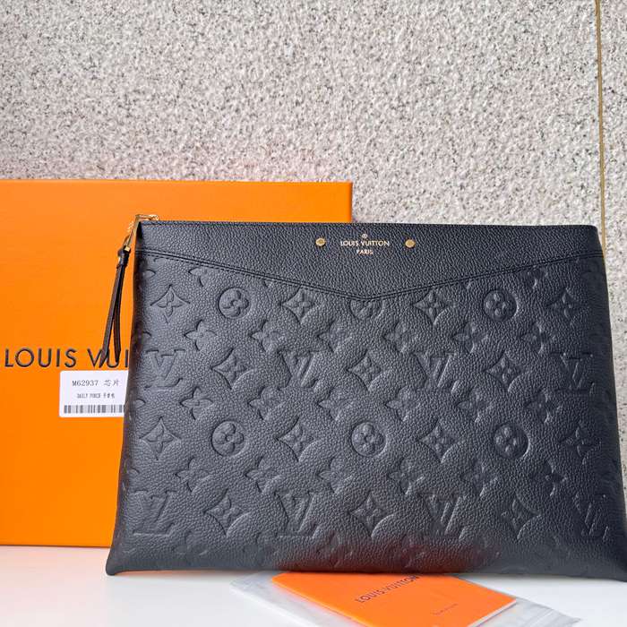 LOUIS VUITTON M62937 デイリーハンドバッグ モノグラムアンプラント ブラック サイズ:29.5x21cm