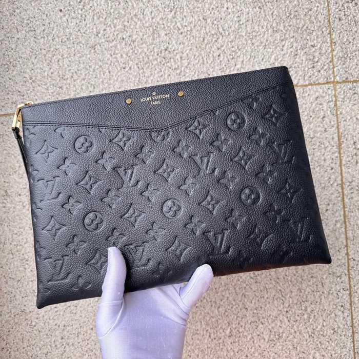 LOUIS VUITTON M62937 デイリーハンドバッグ モノグラムアンプラント ブラック サイズ:29.5x21cm