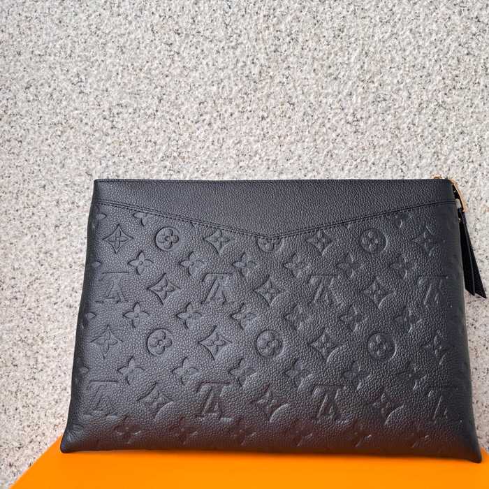 LOUIS VUITTON M62937 デイリーハンドバッグ モノグラムアンプラント ブラック サイズ:29.5x21cm
