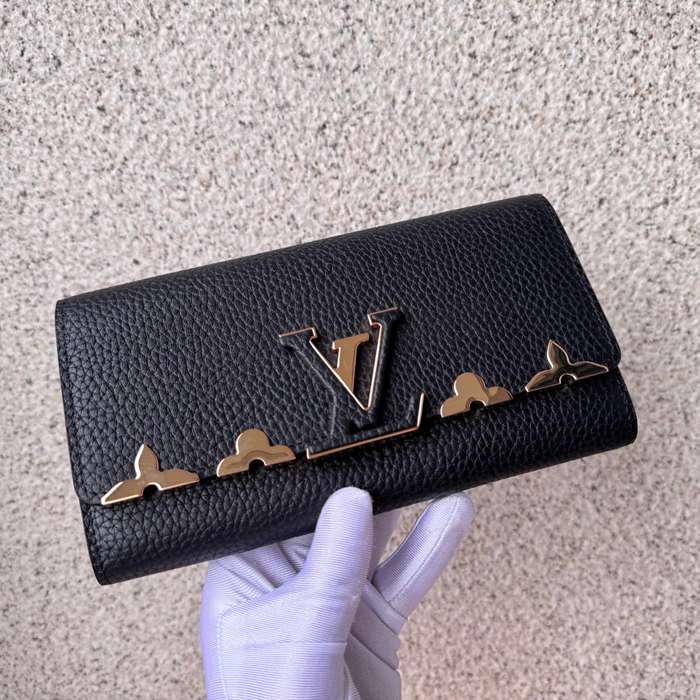 LOUIS VUITTON M64551 カピシーヌ長財布 サイズ:20x11x2.5cm