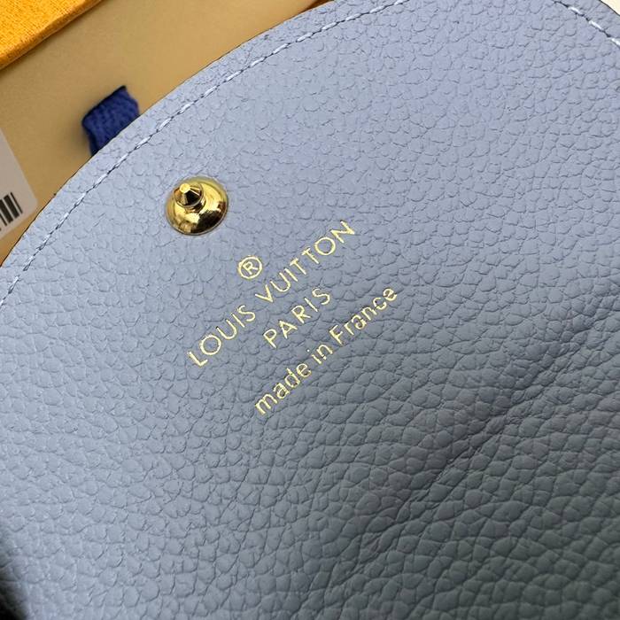 LOUIS VUITTON M83231 ロザリーゼロ財布 モノグラムアンプラント ブルー サイズ:11x8x2.5cm