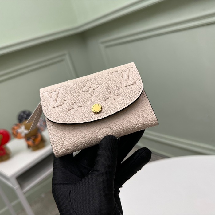 LOUIS VUITTON M81445 ロザリーゼロ財布 モノグラムアンプラント アイボリー サイズ:11x8x2.5cm