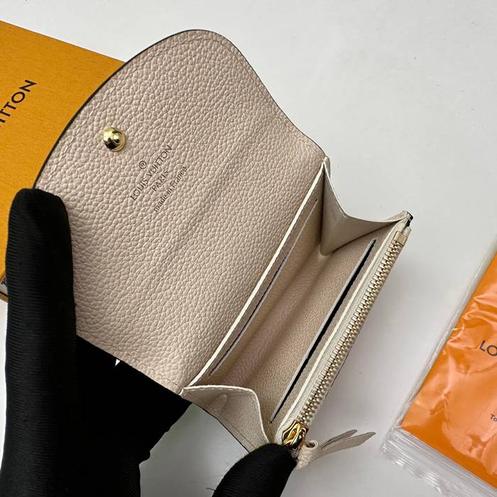 LOUIS VUITTON M81445 ロザリーゼロ財布 モノグラムアンプラント アイボリー サイズ:11x8x2.5cm