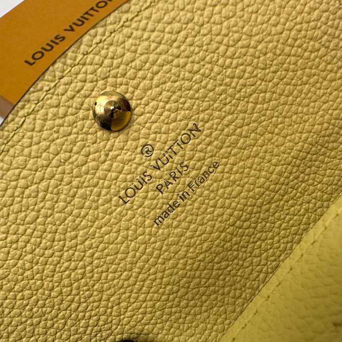 LOUIS VUITTON M81974 ロザリーゼロ財布 モノグラムアンプラント イエロー サイズ:11x8x2.5cm