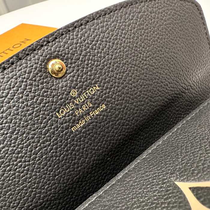LOUIS VUITTON M83138 エミリー長財布 モノグラムアンプラント ブラック サイズ:19x10cm