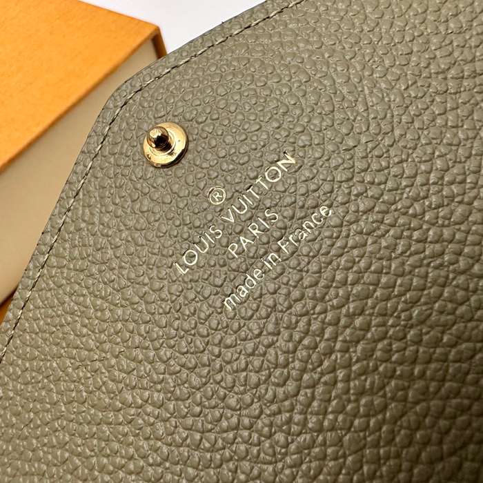 LOUIS VUITTON M82516 サラ長財布 モノグラムアンプラント グリーン サイズ:19x10.5cm