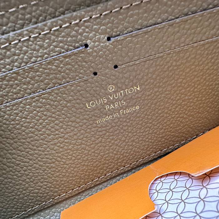LOUIS VUITTON M82478 クレマンス長財布 モノグラムアンプラント グリーン サイズ:20x9cm