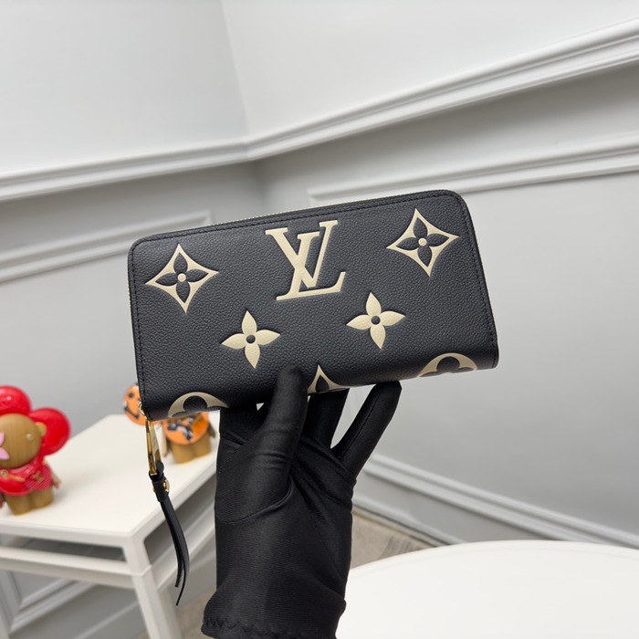 LOUIS VUITTON M80481 ジッピー長財布 モノグラムアンプラント ブラック サイズ:19.5x10.5x2.5cm LOUIS VUITTON M80481 ジッピー長財布 モノグラムアンプラント ブラック サイズ:19.5x10.5x2.5cm