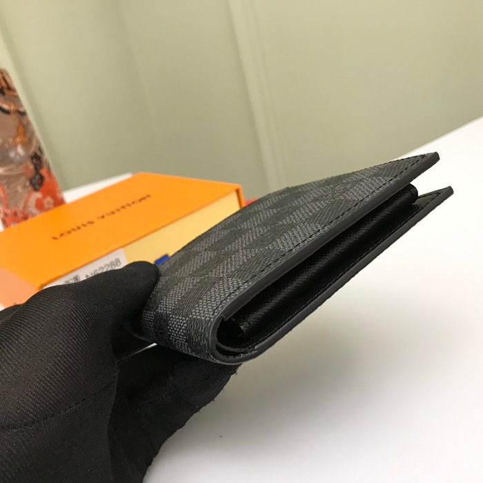 LOUIS VUITTON N63336 マルコ長財布 ダミエグラファイト サイズ:10.5x10.5cm