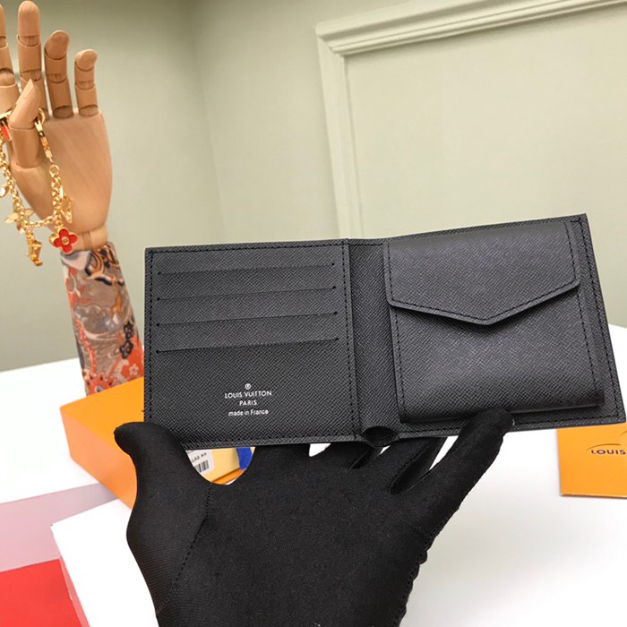 LOUIS VUITTON N63336 マルコ長財布 ダミエグラファイト サイズ:10.5x10.5cm