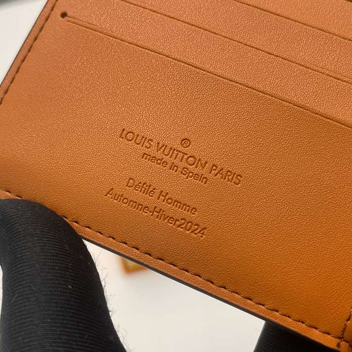 LOUIS VUITTON M11716 マルチプル短財布 モノグラムダスト サイズ:11.5x9x1.5cm