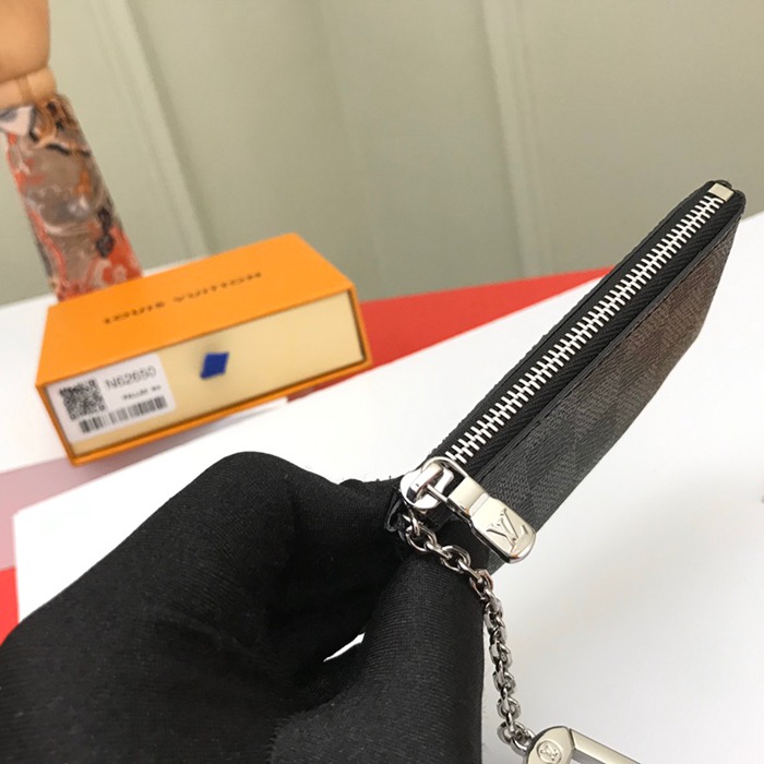 LOUIS VUITTON N62650 コインキーケース ダミエグラファイト サイズ:12x7cm