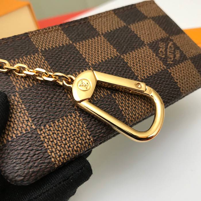 LOUIS VUITTON N62658 コインキーケース ダミエエベン サイズ:12x7cm
