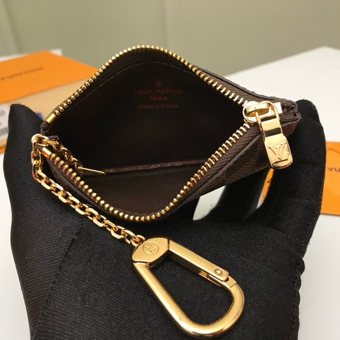 LOUIS VUITTON N62658 コインキーケース ダミエエベン サイズ:12x7cm