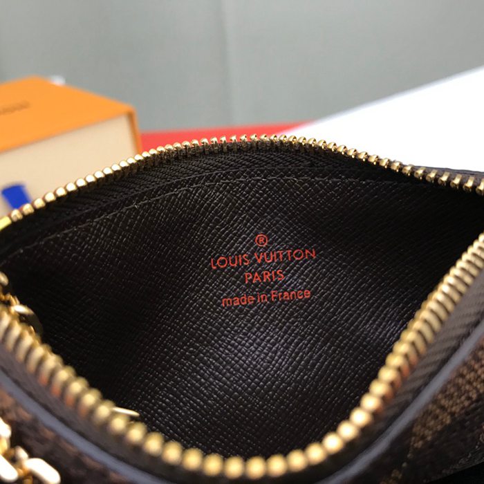 LOUIS VUITTON N62658 コインキーケース ダミエエベン サイズ:12x7cm