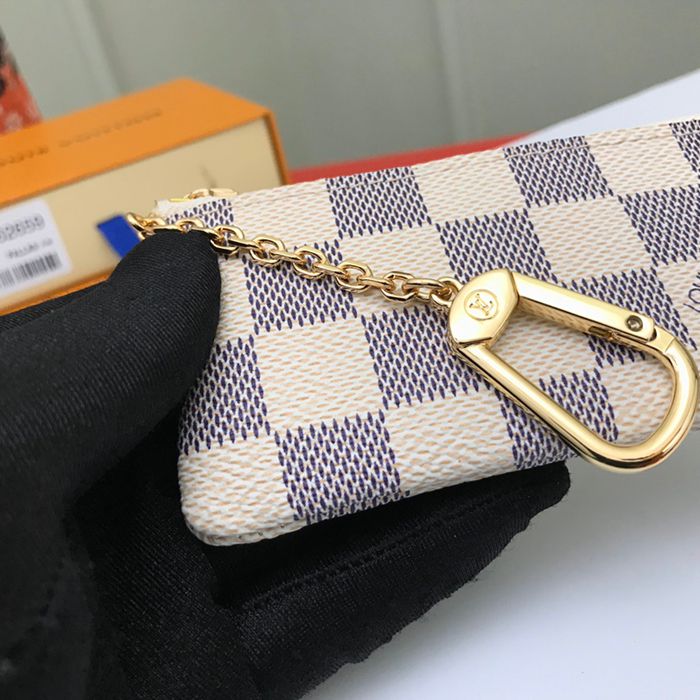 LOUIS VUITTON N62659 コインキーケース ダミエアズール サイズ:12x7cm