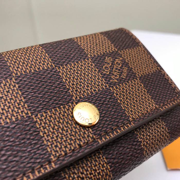 LOUIS VUITTON N62630 キーケース ダミエエベン サイズ:10×7cm